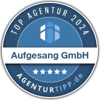 Agenturtipp Top Agentur 2024 Siegel